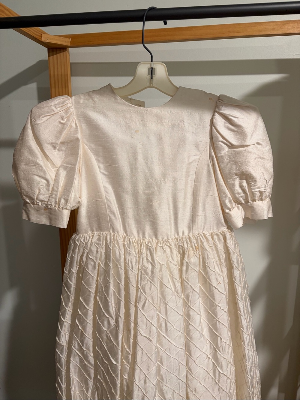 Isabel Garreton Ivory Puff-Sleeve Formal Girls Dress - Picture 4 of 12